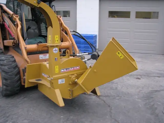 Canadian Built Skid Steer Wood Chipper. In stock @ GLC Equipment in Other in Kamloops - Image 2