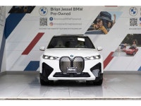 2024 BMW iX xDrive50 Electric Motor AWD Single-Speed Automatic EXTERIOR - ALPINE WHITE INTERIOR - OY... (image 2)