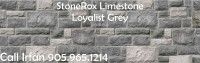 StoneRox Limestone Loyalist Grey Veneer Stone Rox Veneer