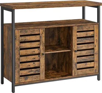 NEW RUSTIC BUFFET STORAGE CABINET SIDEBOARD LSC79BX SALE $179.95 Charm in Various Rooms: The combina...