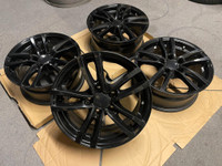 16" Mille Miglia Gloss Black Wheels - 5x120 - BMW / Mini