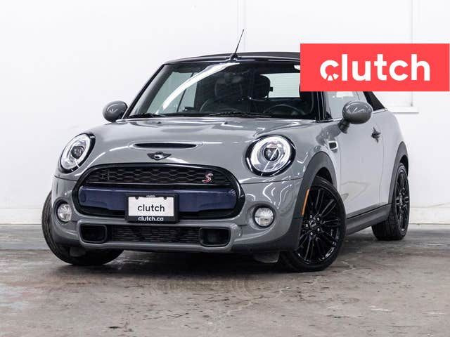 2018 MINI Convertible Cooper S w/Bluetooth, USB, A/C in Cars & Trucks in Ottawa - Image 2