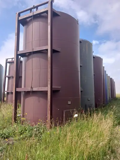 63,500 L SW Vertical Steel Steel Storage Tanks Recommended for (Water, Chemical, Fertilizer) as is b...