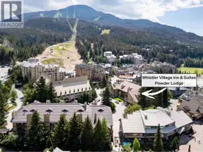 Whistler Village Inn & Suites, Powder Lodge. This corner studio loft features a welcoming living are...