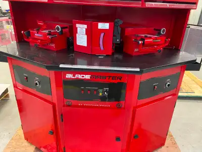 BLADEMASTER PLATINUM - TRIPLE STATION SKATE SHARPENING MACHINE, View more