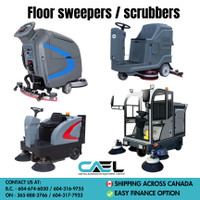 Automatic Driving &amp; RIDE-ON automatic Floor Scrubber