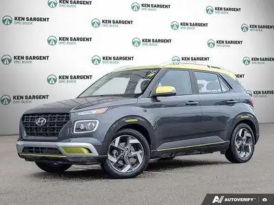Step into the vibrant 2021 Hyundai Venue Trend, wrapped in an eye-catching yellow that promises to t...