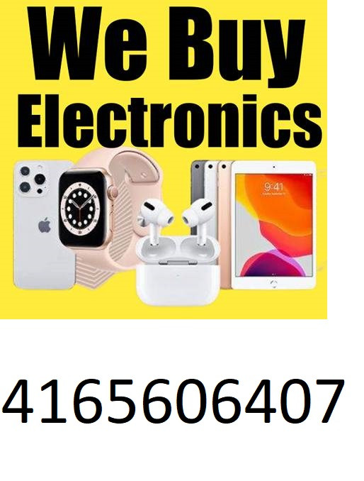 we buy all electronics cash top dollar apple iPhone in Cell Phone Accessories in Mississauga / Peel Region