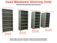 Used Metal Shelving Units - BEST PRICE AVAILABLE!