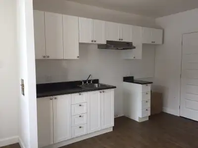 418-655-8281 À voir au 559 rue Boisseau, appartement #3, très beau 3 1/2 situé au rez de chaussé dun...