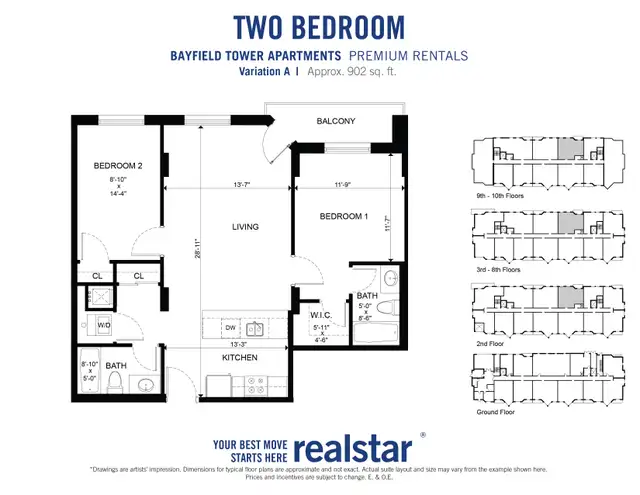 2 Bdrm. 2 Bath Apt. for Rent at Bayfield Tower in North Barrie! in Long Term Rentals in Barrie - Image 18