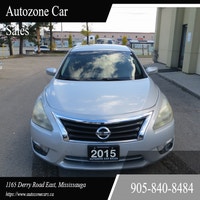 Check out this stylish 2015 Nissan Altima Sedan! With its sleek silver exterior and comfortable gray... (image 3)