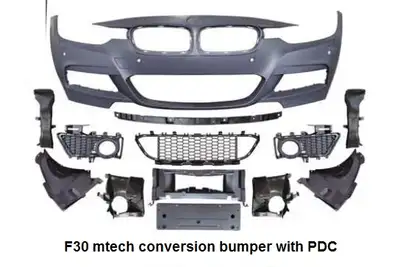 instock! F30 Mtech front bumper with forlight cover for PDC , foglight not included $$500, jan 20, 2...