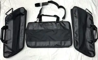 Brand new never used Genuine Harley Davidson 2 Saddlebag and 1 Tour Pak Travel-Paks (luggage) ½ of n...