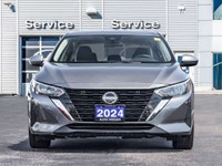 2024 Nissan Sentra S Gun Metallic 2.0L 4-Cylinder DOHC 16V FWD CVT with Xtronic 4D Sedan APPLE CAR P... (image 1)
