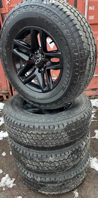 18”Chevy Rims & New Tires LT275/70/18 in Accessories in Vernon - Image 3