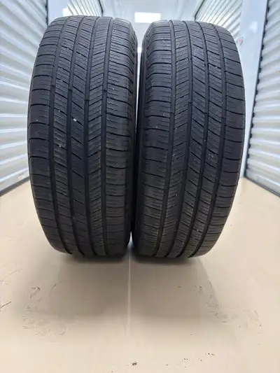 2 Tires Size: 225/65 R17 All-season Tires Michelin X-tour Price: $170 for all Clean and ready to ins...