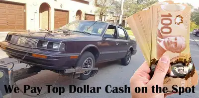 We Pay Cash For All Kinds Of Scrap & Used Car | Any Make Or Model | Same Day Pick Up 647 233 2376 To...