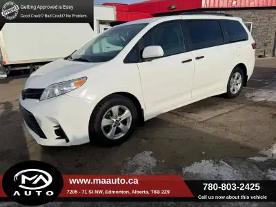 2019 Toyota Sienna 7-Passenger FWD Engine: 3.5 L Gas Odometer: 340,865 KM Active title ~ Fully Inspe...