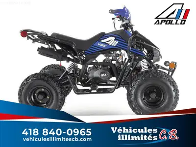 2023 Apollo Motors VRX 125 Apollo VRX 125 FINANCEMENT BANCAIRE DISPONIBLE 2023 VRX 125 VTT a essence...