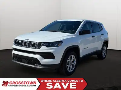 This 2026 JEEP COMPASS SPORT 4X4 has the following options Cloth Low-Back Bucket Seats, Heated Front...