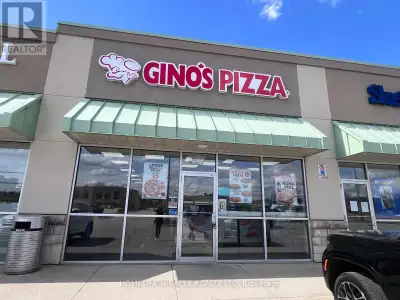 Franchised Gino's Pizza Store for Sale in Kitchener, ON Location: Busy intersection of King Street E...