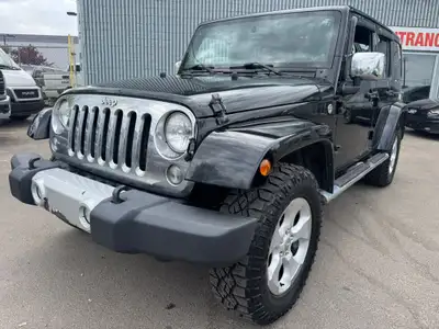 2014 JEEP WRANGLER UNLIMITED SAHARA Kingsway Auto Centre 587-568-3149 $15,999 + GST 2014 Jeep Wrangl...