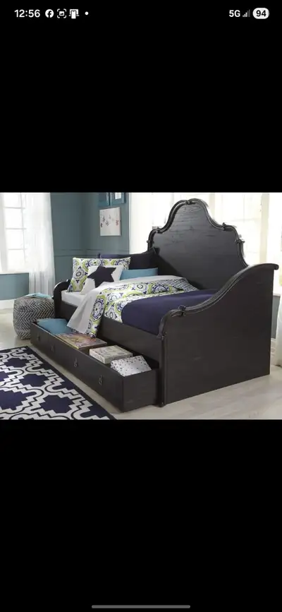 BRAND NEW - Ashley Daybed Trundle Storage... LOT# 16, View more