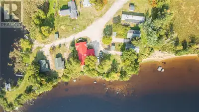 Incredible opportunity to own a beautiful four-season waterfront property on the pristine shores of...