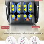 ZERO GRAVITY FULL BODY MASSAGE CHAIR W/ HEAT RECLINER EC77 in Chairs & Recliners in Grande Prairie - Image 7