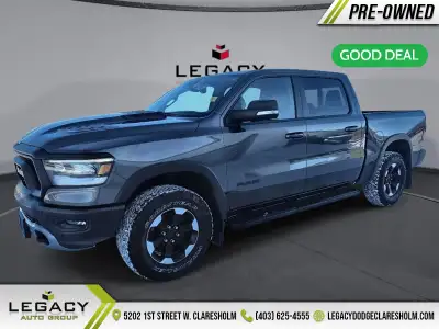 Welcome to Legacy Dodge Claresholm. Off-Road Suspension, Aluminum Wheels, Apple CarPlay, Android Aut...