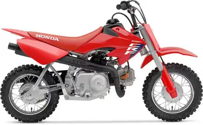 2025 Honda CRF50F Trail Dirt Bike Steering: Manual/ Transmission: Manual Engine Type: 49cc The Honda...