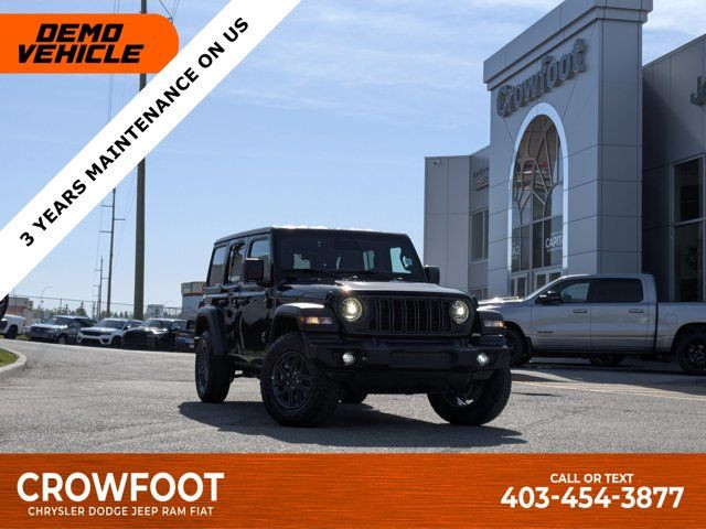 2025 Jeep Wrangler Sport S - LED Headlamps - 12.3-Inch Display in Cars & Trucks in Calgary