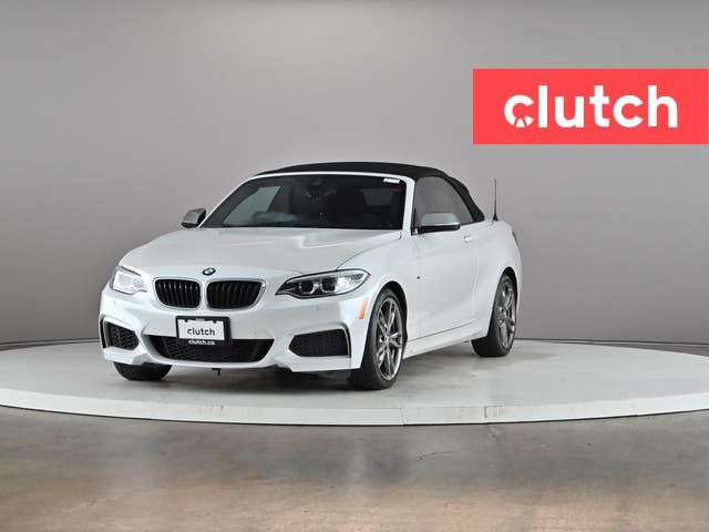 2017 BMW 2 Series M240i xDrive AWD Convertible w/ Apple CarPlay, in Cars & Trucks in Ottawa - Image 3