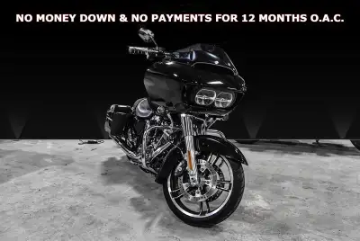 NO MONEY DOWN & NO PAYMENTS FOR 12 MONTHS O.A.C. The 2019 Harley-Davidson Road Glide is a true heavy...