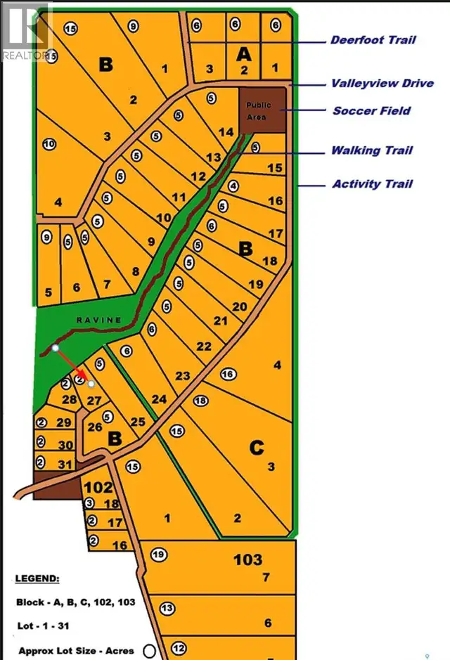 Valley View Estates - Lot: 27 Block: B Longlaketon Rm No. 219, S in Land for Sale in Moose Jaw - Image 2