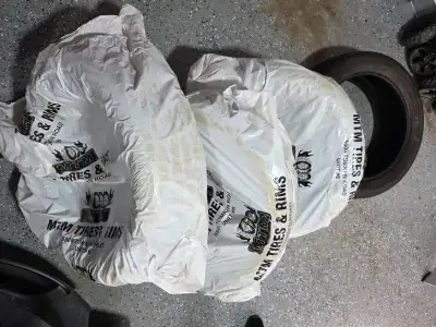 Selling a set of 245/50R20 studless winter tires with the snowflake symbol for true winter performan...