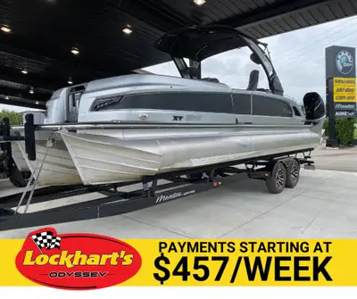 USED MANITOU 25 XT RFX DUAL 300 VER 46 HRS ON ENGINES READY TO HIT THE WATER! PAYMENTS STARTING AT $...