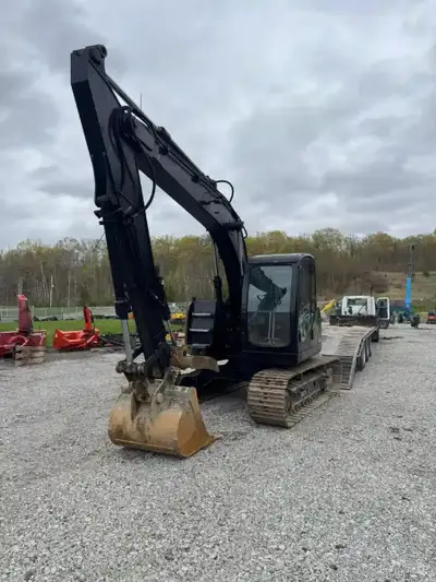 2005 JCB ZR140 14 ton Mid size excavator 7500 hours 109 hp zero tail Good GP bucket thumb, decent un...