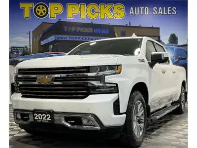 High Country, Pearl White Tricoat, Crew Cab, 4x4, 6.2 Liter V8, Chevy Assist Package, Technology Pac...