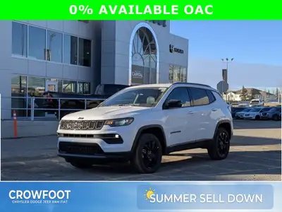 This Jeep Compass has a strong Intercooled Turbo Regular Unleaded I-4 2.0 L/122 engine powering this...