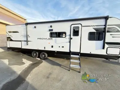 Heartland Prowler travel trailer 2802BHS highlights: RV Queen Bed Large Slide Out Double-Size Bunks...