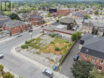 Highly sought-after Peterborough location! This 85.5' x 100' (approx. 9,147.60 sq ft) vacant commerc...