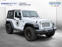 JEEP WRANGLER SPORT 2 PORTES 4X4 AVEC 144 000 KM 2016 EQUIPE DU MOTEUR V6 3.6L AVEC TRANSMISSION MAN... (image 8)