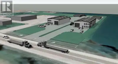 Vacant 2.65 acre parcel of Industrial land ready to be developed in the heart of Wellington County....