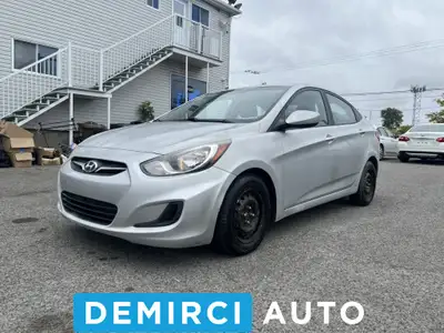 ***TOUS NOS VEHICULES SONT DEJA INSPECTES ET VERIFIEE 2014 Hyundai Accent GL JAMAIS ACCIDENTÉE Autom...