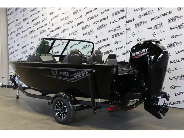 2025 Lund 1650 Rebel XL Sport + MERCURY 90 HP & Remorque in Powerboats & Motorboats in Laurentides - Image 4