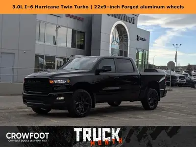 This Ram 1500 has a trusty Twin Turbo Regular Unleaded I-6 3.0 L/183 engine powering this Automatic...