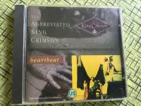 King Crimson “The Abbreviated King Crimson/Heartbeat” CD 1991