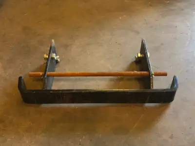 John Deere 316 317 318 332 Front Weight Bracket. Holds up to 7 suitcase weights. Weights not include...